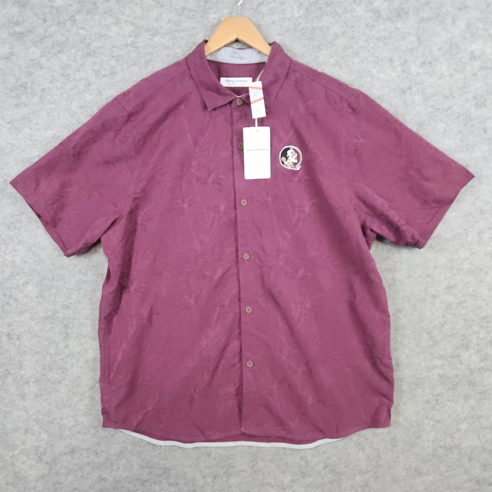 Tommy Bahama Coconut Point Island Zone Florida State Seminoles Shirt Size XL NWT